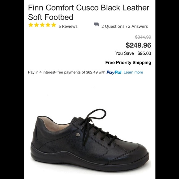 FINN COMFORT lace up leather shoes made in Germany retails $250 woman 42 - Picture 2 of 10